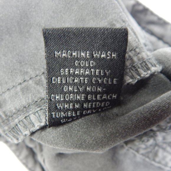 Anthropology Marrakech Women's Cargo Pants Relaxed Casual Gray Size 28 - Picture 9 of 9